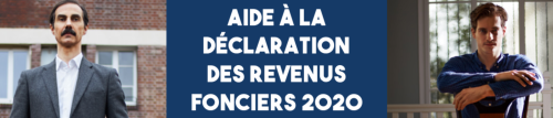 Aide à la déclaration des revenus fonciers 2020